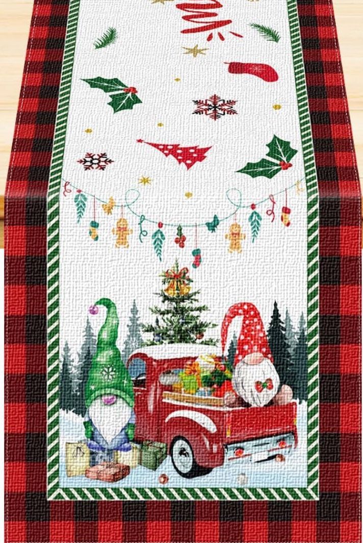 Table Runner For Christmas