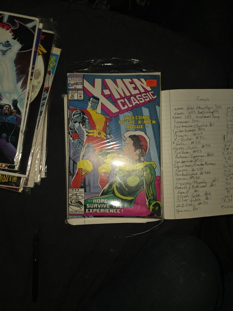 Xmen Classic# 75 Xforce #25 X Factor #92