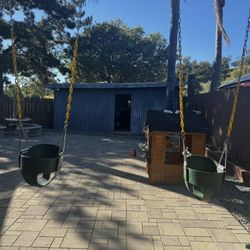 Two Outdoor Baby/toddler Swings 