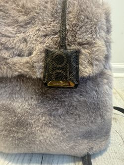 Calvin Klein fur bag