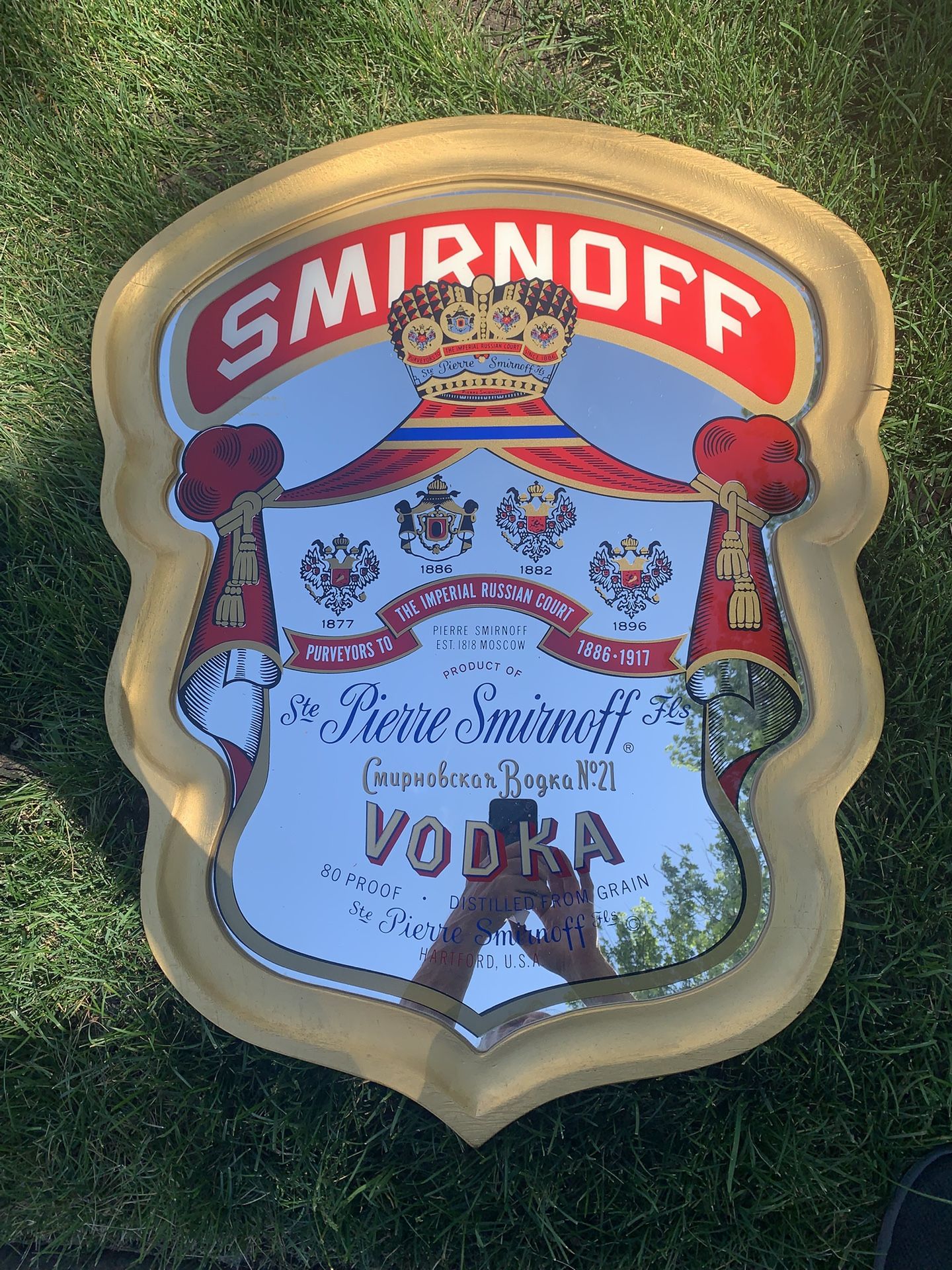 Smirnoff Vodka Mirror