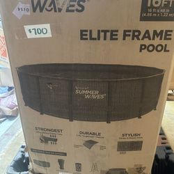 Summer Waves 16ft X 48in Elite Frame Pool Set