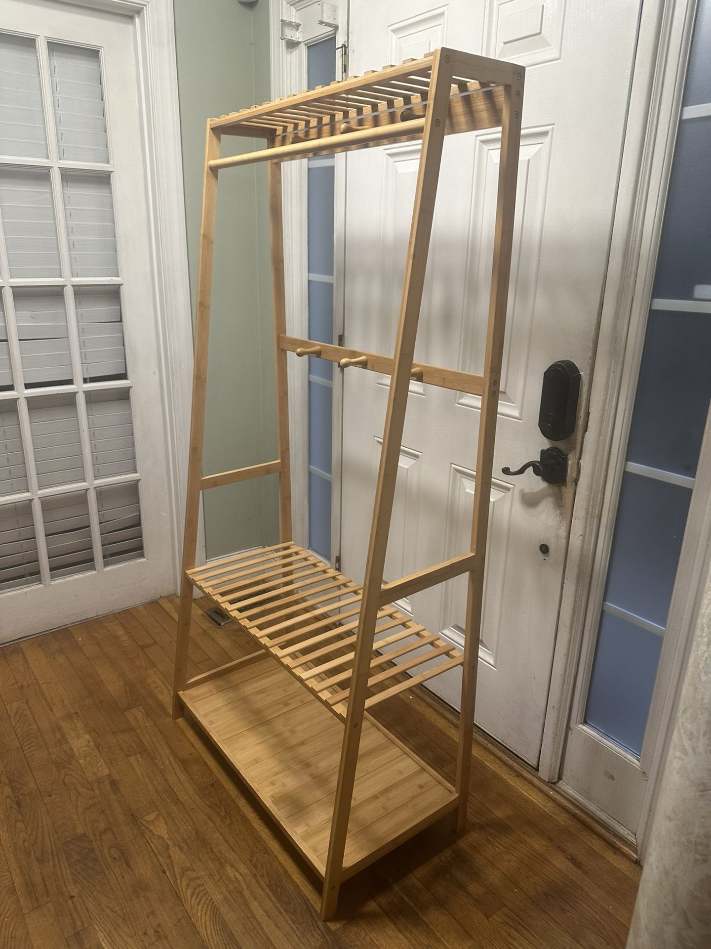 Wooden Coat/Hat/Shoe Rack
