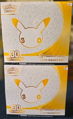 Pokemon Center 30th Anniversary Celebration Elite Trainer Box ETB