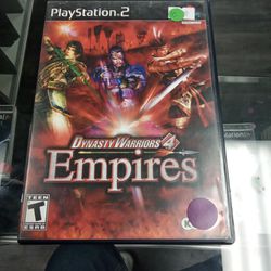 Dynasty Warriors 4 Empires For Playstation 2