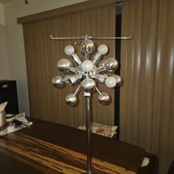 Vintage Sputnik Lamp W/chrome Lampshade a True 60's Classic 