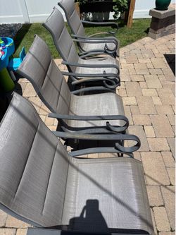 Patio chairs