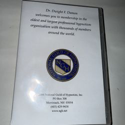 National Guild of Hypnotists “ Motivation For The New Hypnotist “DVD Set