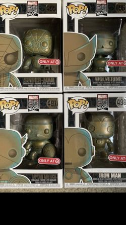 Funko POP Marvel Anniversary collection ready to sell as package or individual 80 or best offer
