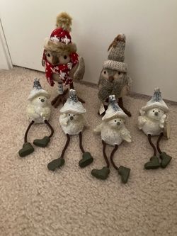 A collection of various birds