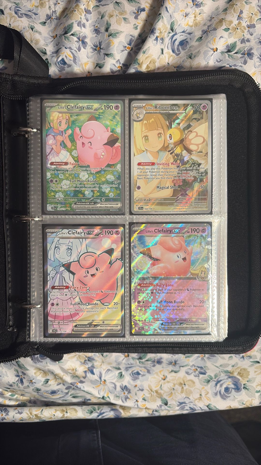 Lillies Clefairy Cards