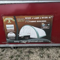 W30'xL40'xH15' golden mount 