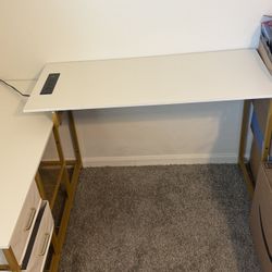 Desk and Office Chair 
