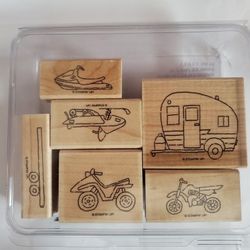 Retired Stampin UP! rubber stamp sets