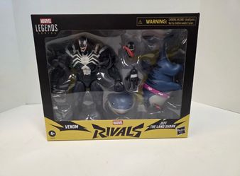 Marvel Legends Rivals 2 Pack! | Jeff the Land Shark and Venom