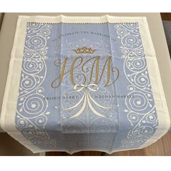 Harry & Megan Royal Wedding Commemorative Cotton Tea Towel