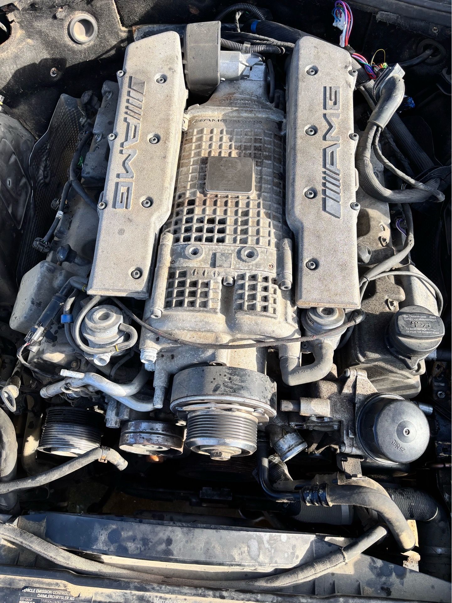 Mercedes AMG engine