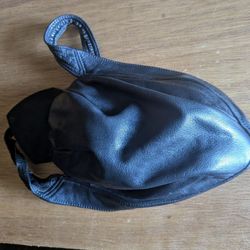 Leather Biker's Skull Cap 