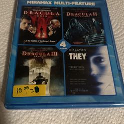 Blu-Ray Dvd 4  Movie Set Dracula