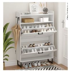 Brand New White Shoe Cabinet