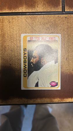 Ed Too Tall Jones A Cowboys Legend 1978 Topps