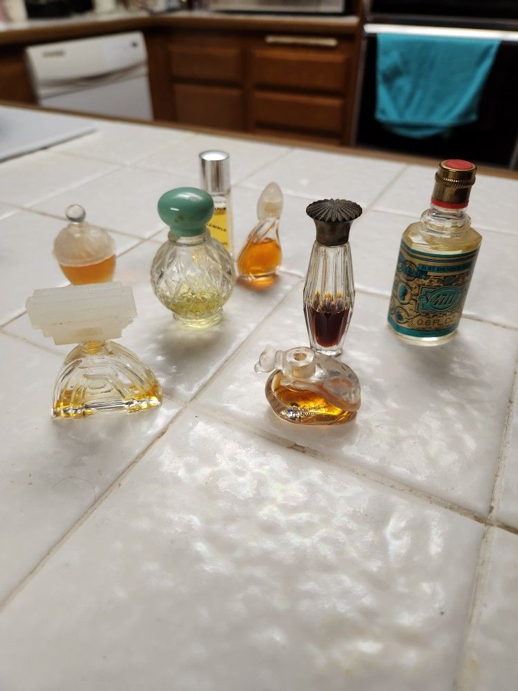 Vintage Mini Perfume Bottles