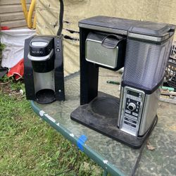 2 Coffee Machine Machines Keurig And Ninja