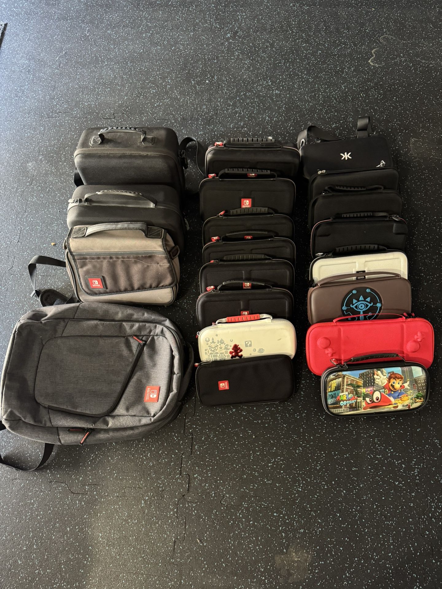 Nintendo Switch Cases And Bags All 20 For $80