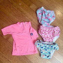 Kids Swim Top & Reusable Diapers – $2–$5