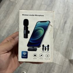 Wireless Labalier Microphone For iPhone