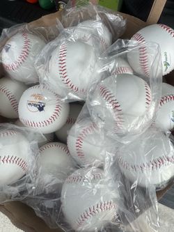 Bag of Synthetic Baseballs 60 count New