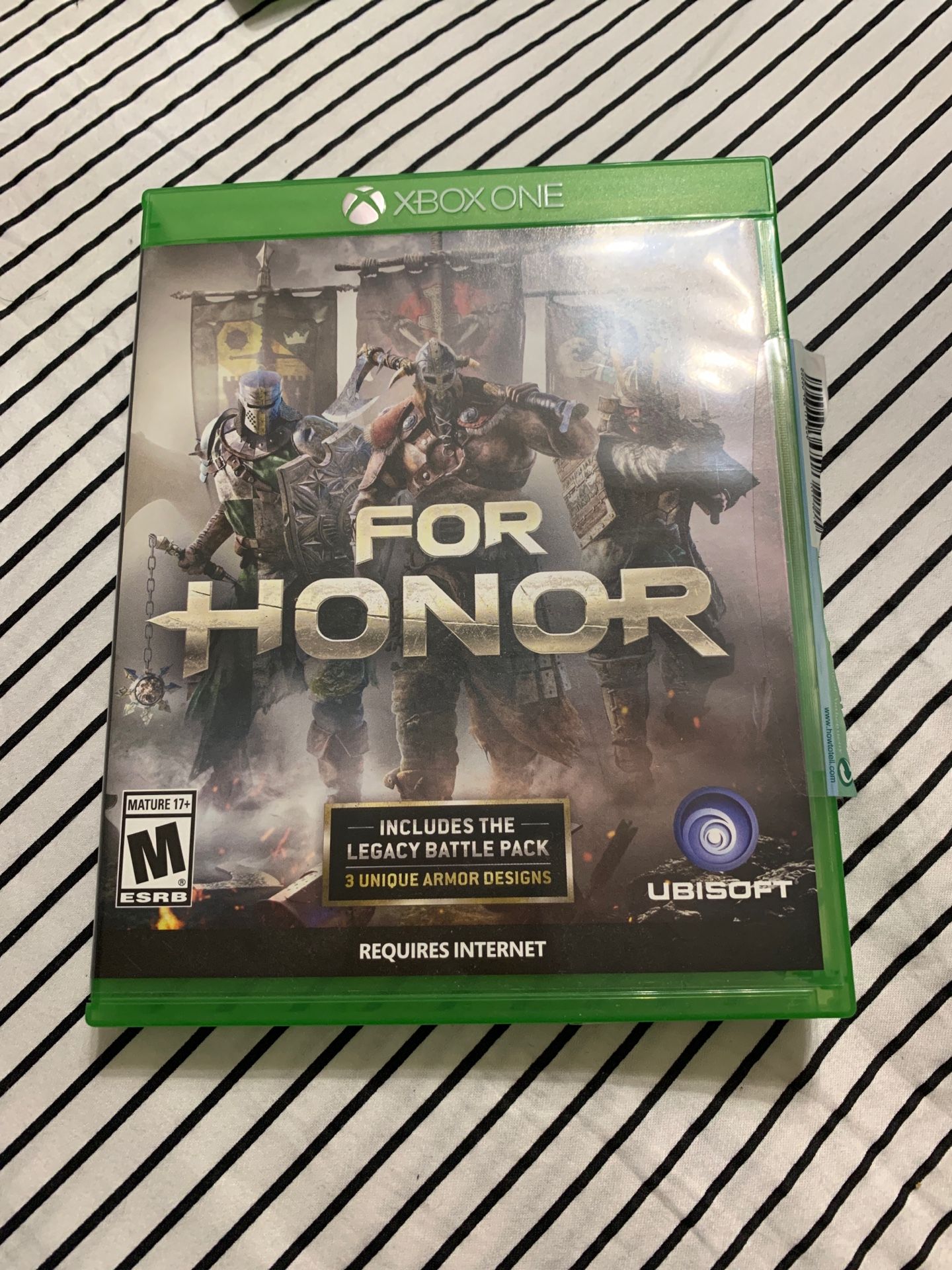 XBOX ONE FOR HONOR video game