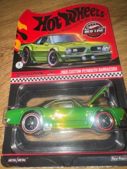 Hot Wheels 2025 RLC Selection Series 1968 Custom Plymouth Barracuda