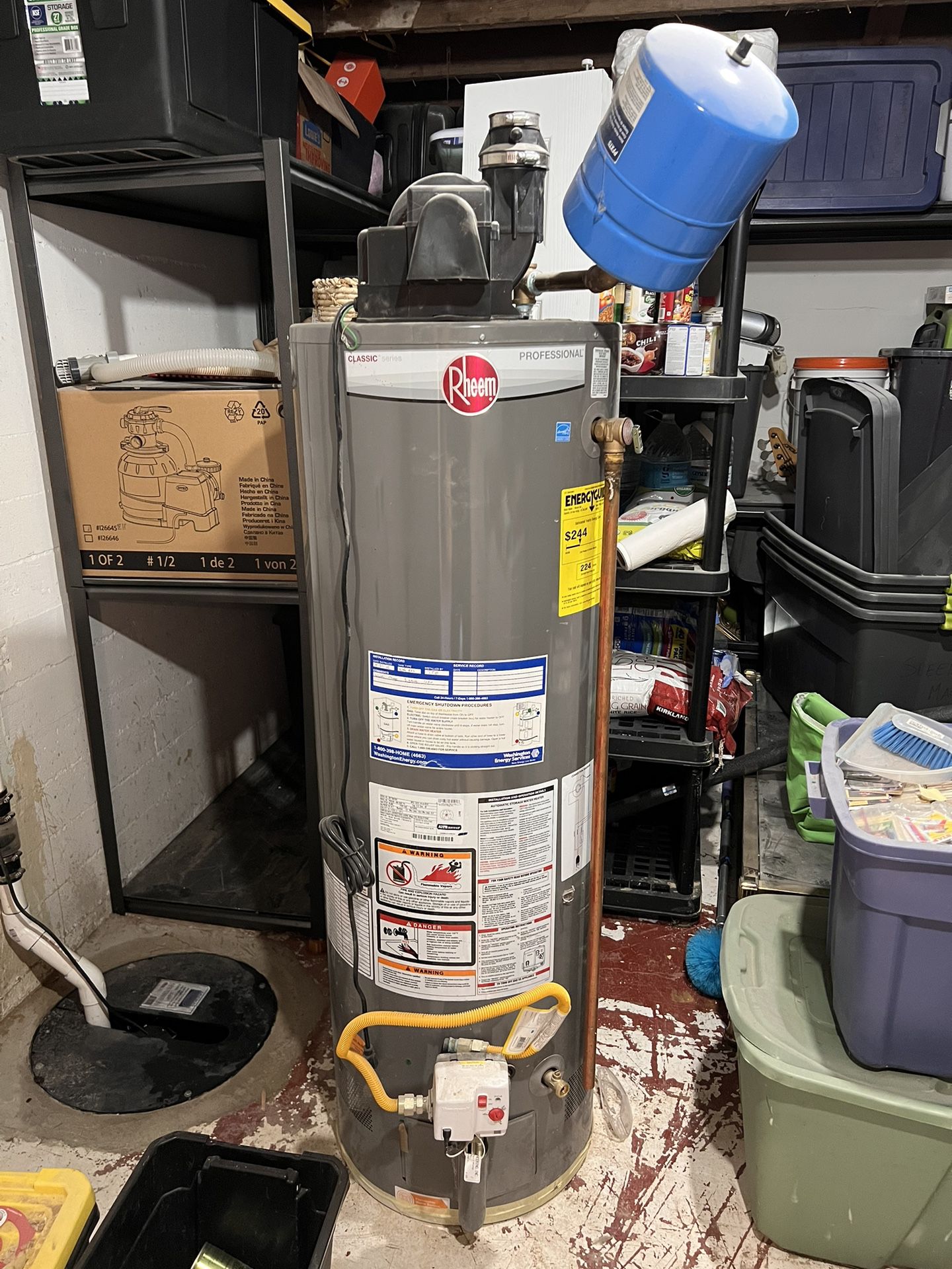 40 Gal. Power Vent Gas Water Heater