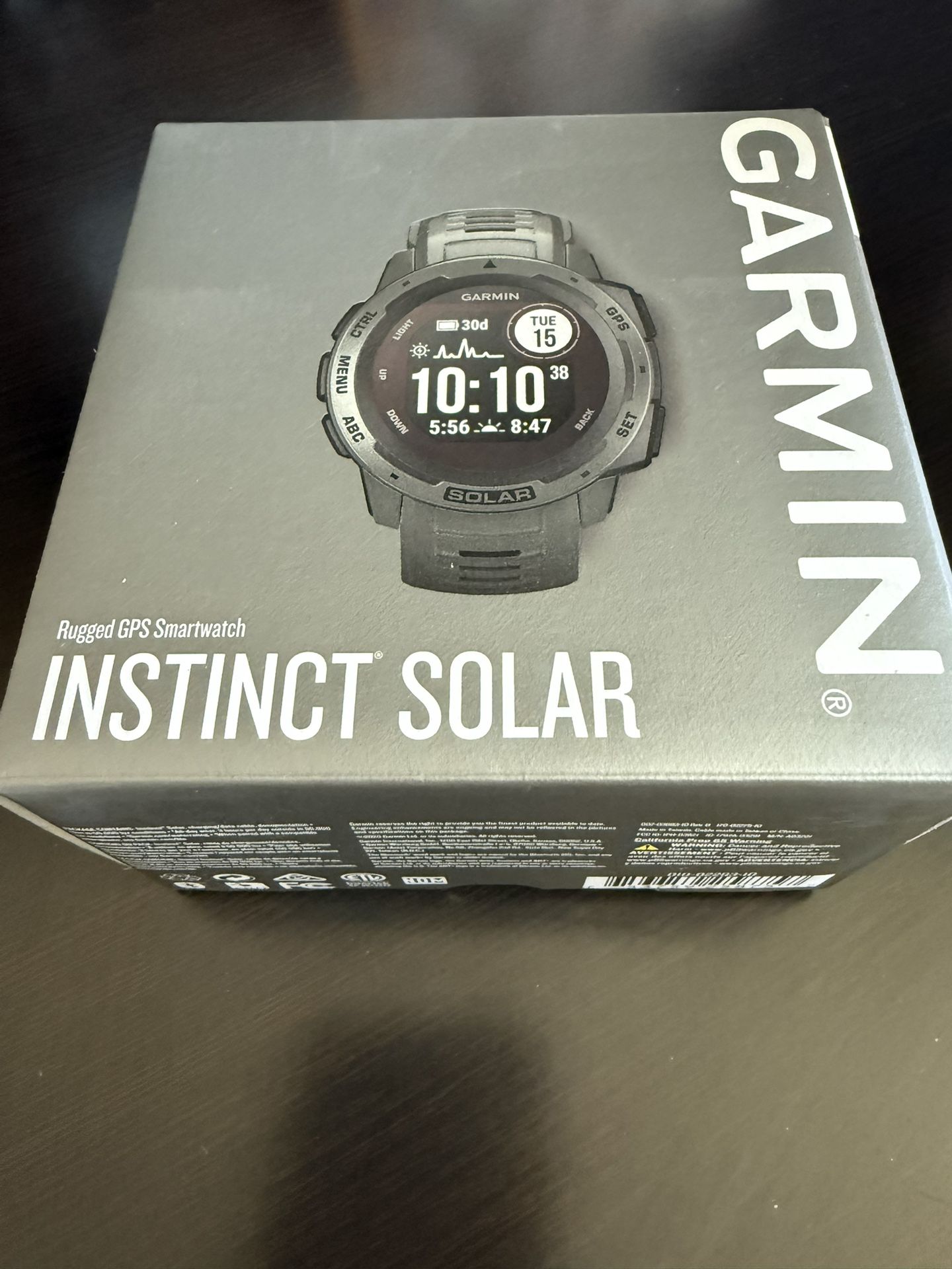 Brand New Garmin Instinct Solar Watch