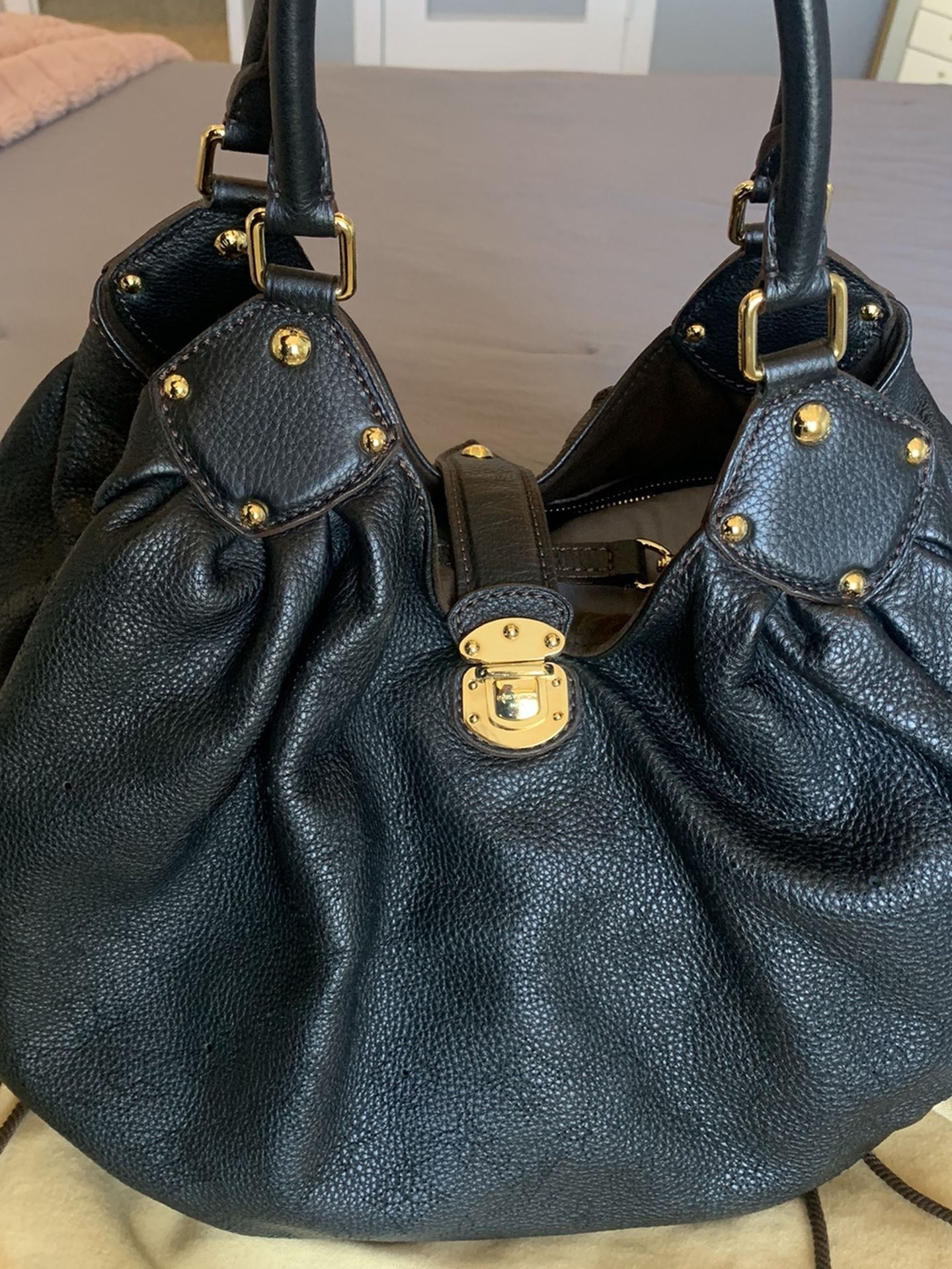 Louis Vuitton Mahina Hobo Bag