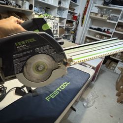 Festool HK55 EQ corded Track Saw with Track Kit
