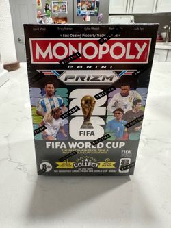 🔥 NEW & SEALED 2026 Panini Prizm FIFA World Cup Monopoly Blaster Box 🔥