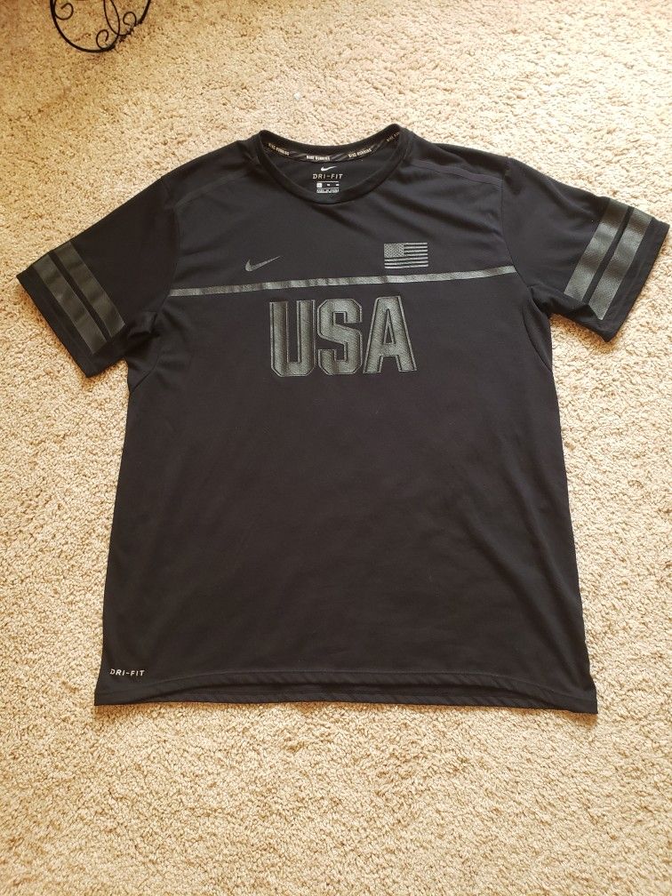 Team USA Nike Running Drifit Shirt