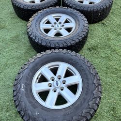Ford F150 Rims And Tires Wheels Ford 6x135 Rims 285/70/17 