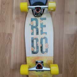 Redo Skateboard Co. Skateboard Shorty Cruiser - Feathers