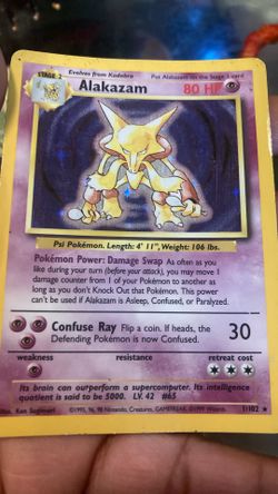 Alakazam Holo 