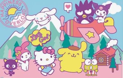 Sanrio Hello Kitty and Friends: 22 Spring - Happiness Overload poster new