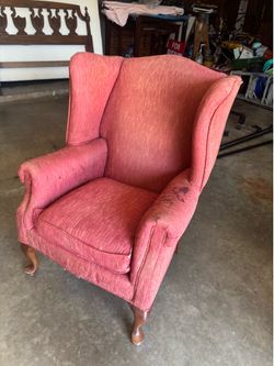 Red Antique chair