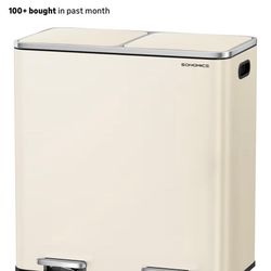 Dual Trash Can And Recycling Bin Brand New 