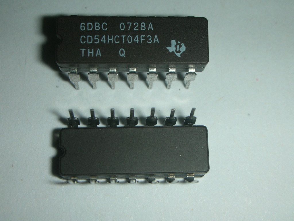 CD54HCT04F3A Supply integrated circuits