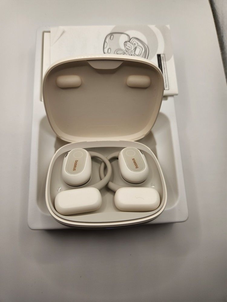 **Baseus Bowie MC1 True Wireless Earbuds – White, New**