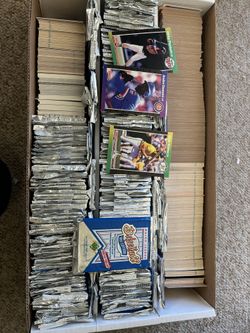 1980’s &1990 Upper Deck Open Packs With Loose Donruss &Fleer Cards
