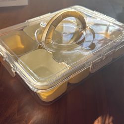 Brand New Snackle Box Container,with Lid