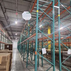 Used Pallet Racks Beams Uprights Wire Decks 8’ Beams 16’ Uprights 